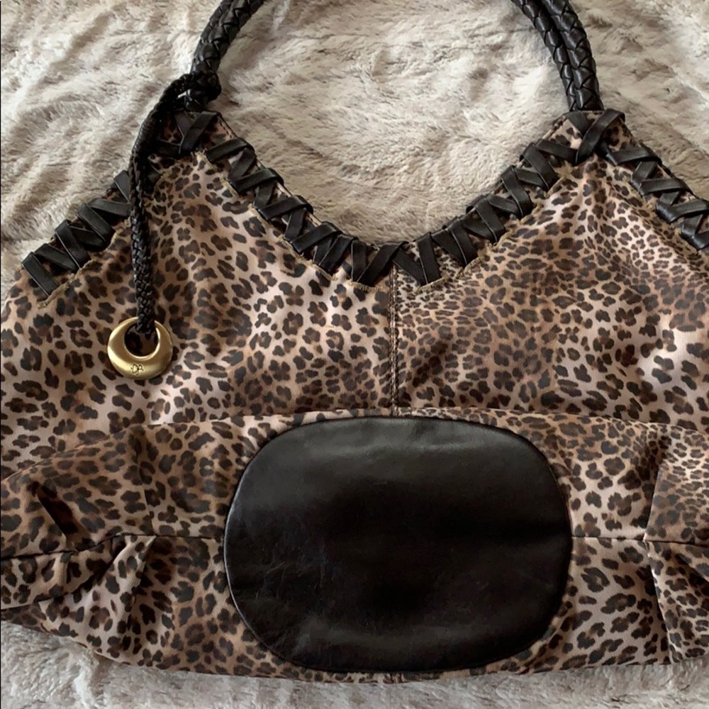 ✨HP✨ DONALD J. PLINER Animal Print Leather Hobo - Picture 11 of 15